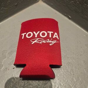 Toyota Racing Drink Koozies Set of 2 Red Neoprene TRD